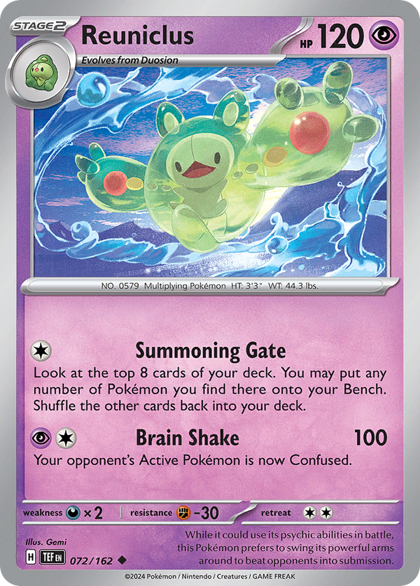 Reuniclus - Temporal Forces SET-72