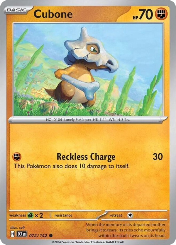 Cubone - Stellar Crown SET-72