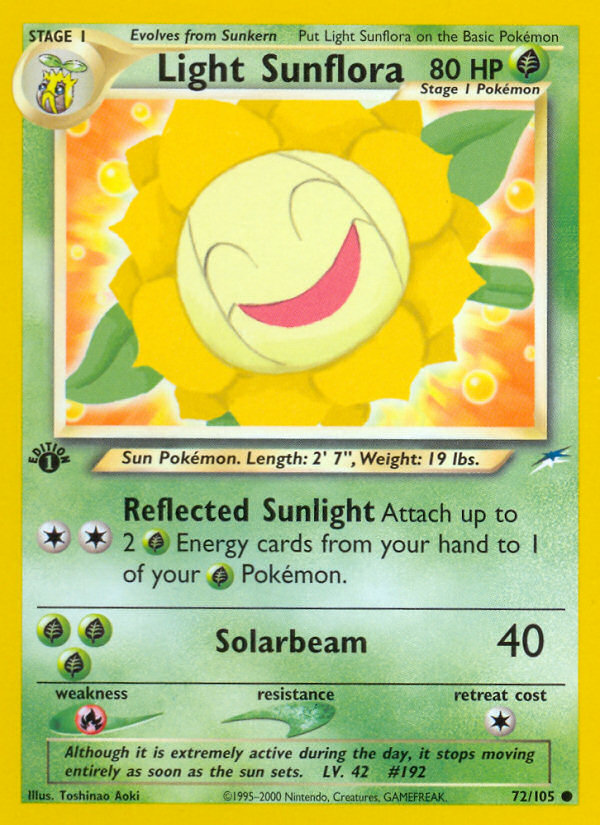 Light Sunflora - Neo Destiny SET-72