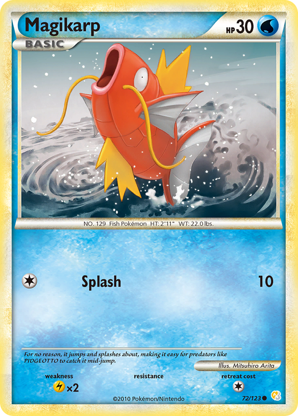 Magikarp - HeartGold & SoulSilver SET-72