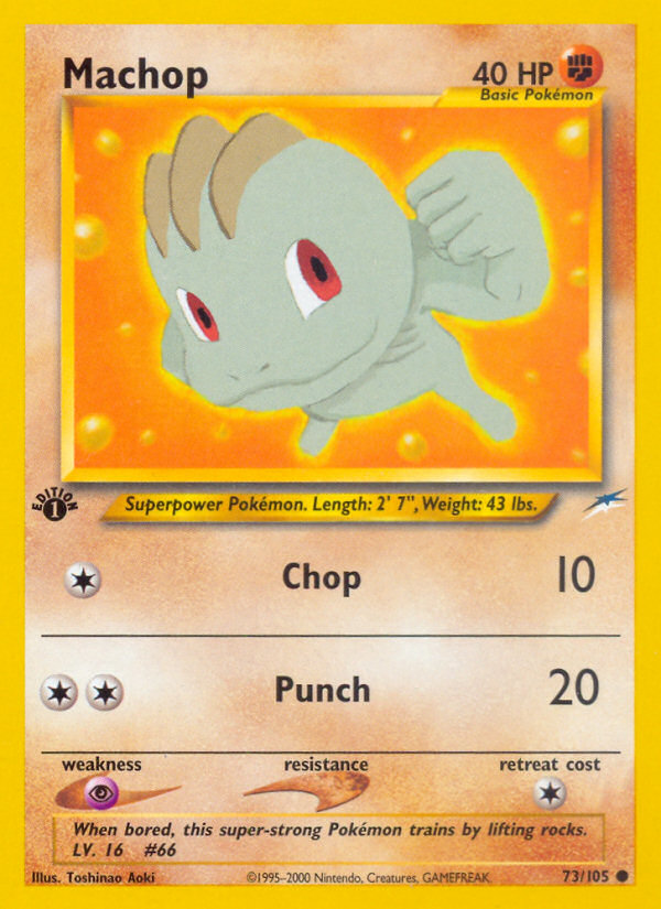 Machop - Neo Destiny SET-73