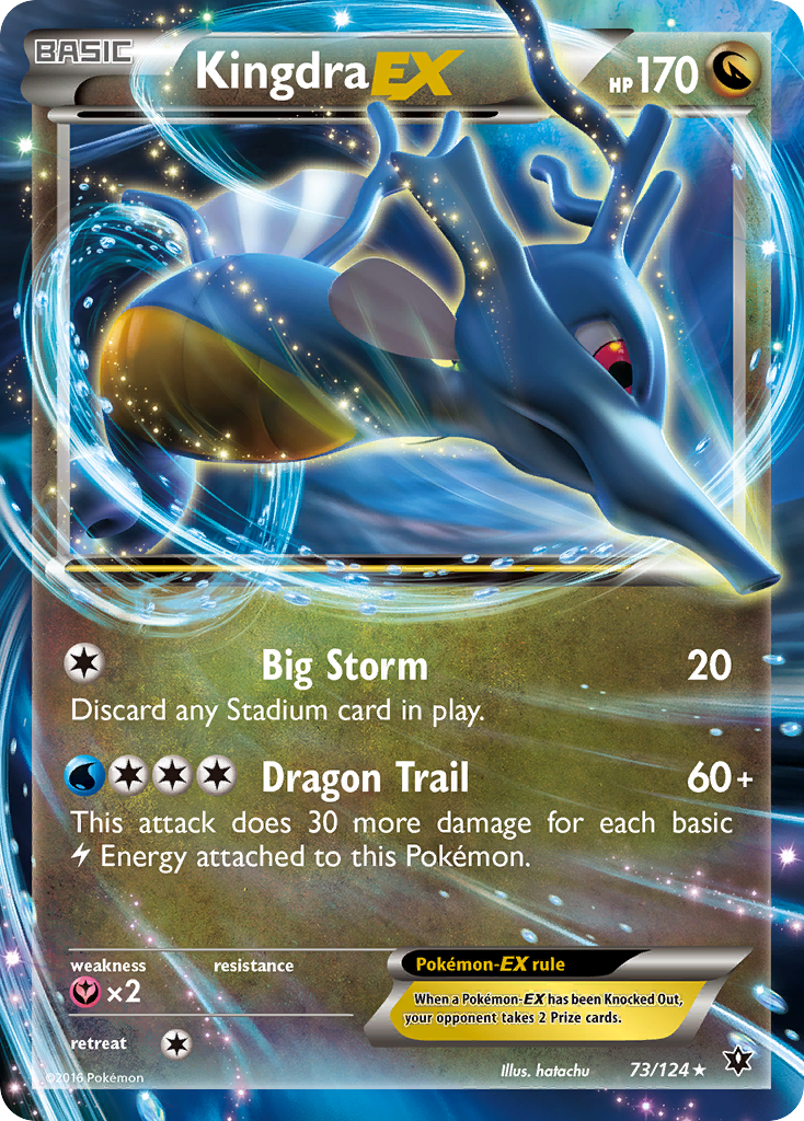 Kingdra-EX - Fates Collide SET-73