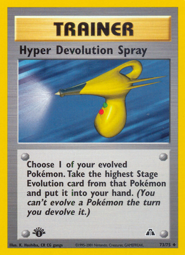 Hyper Devolution Spray - Neo Discovery SET-73