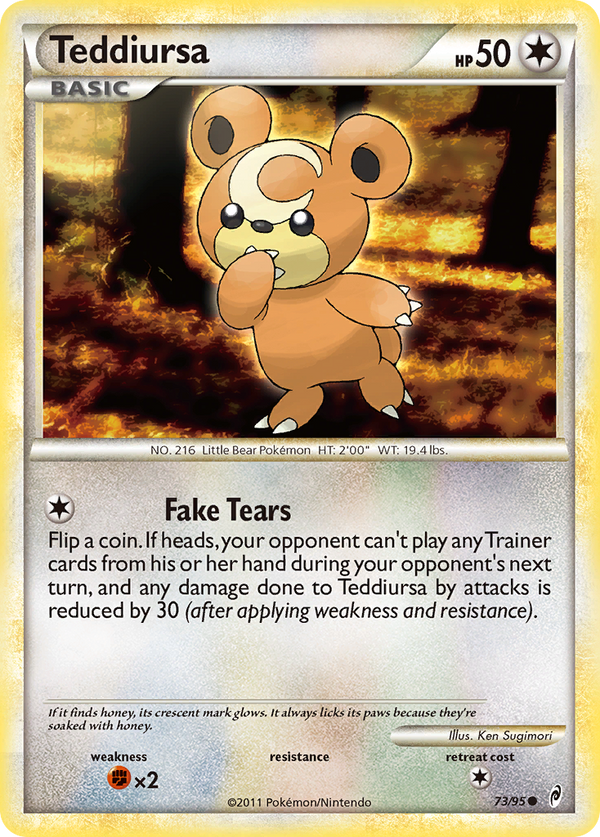 Teddiursa - Call of Legends SET-73