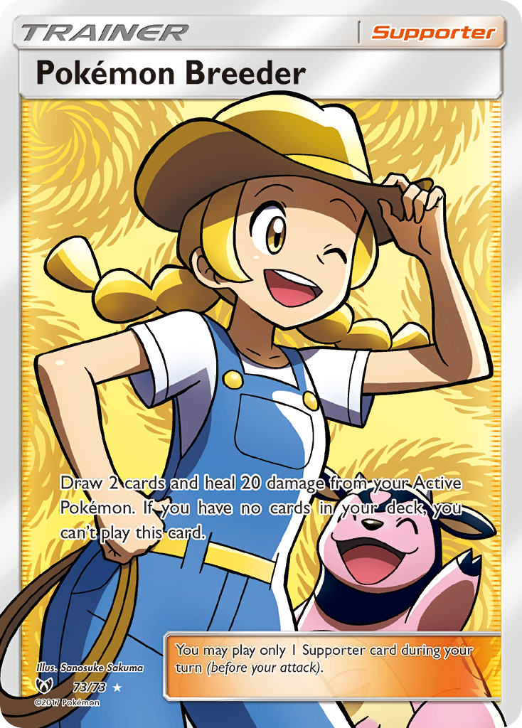Pokemon Breeder - Shining Legends SET-73
