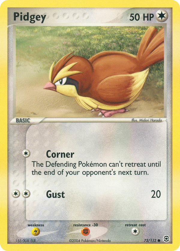 Pidgey - FireRed & LeafGreen SET-73