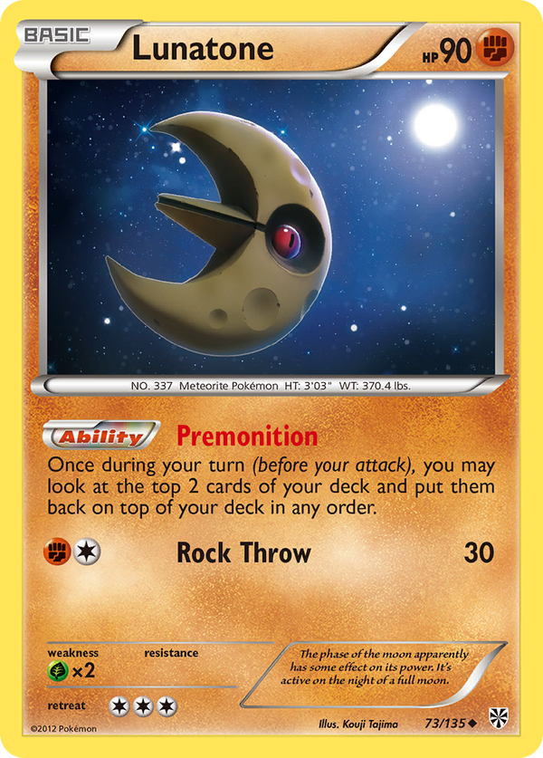 Lunatone - Plasma Storm SET-73