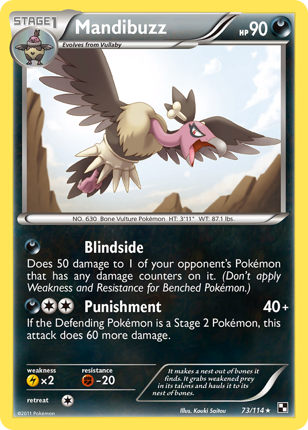 Mandibuzz - Black & White SET-73