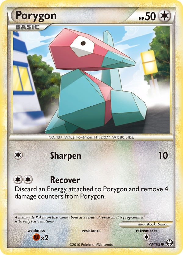 Porygon - HS Triumphant SET-73