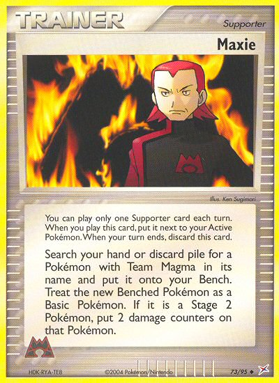 Maxie - Team Magma vs Team Aqua SET-73