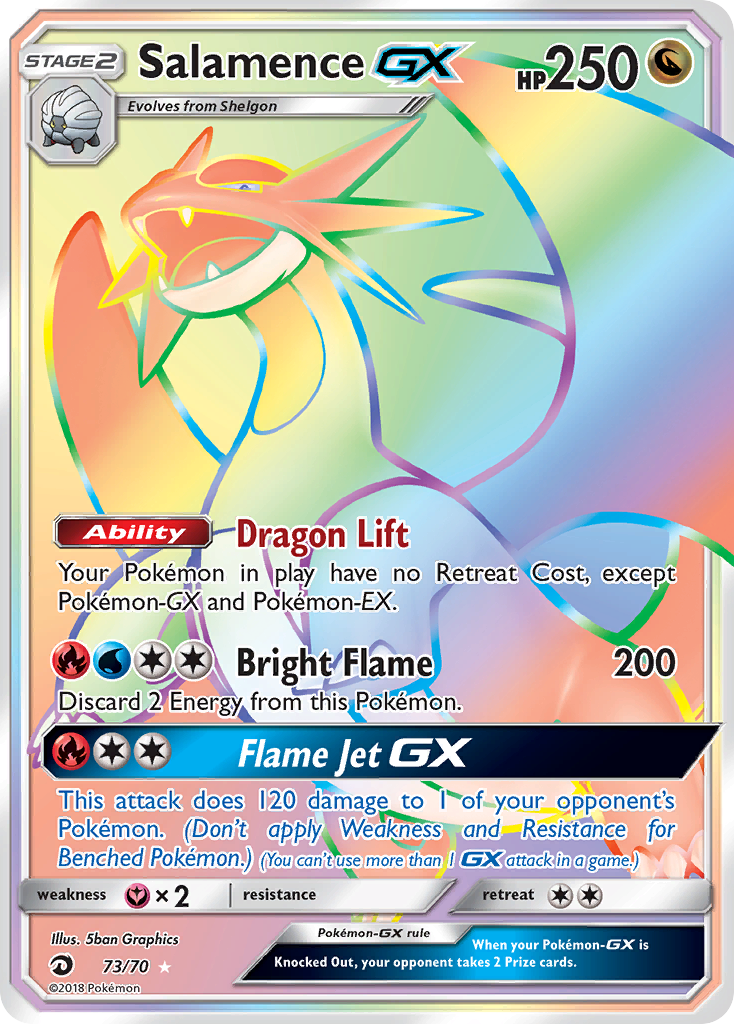 Salamence-GX - Dragon Majesty SET-73