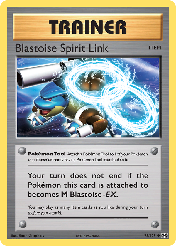 Blastoise Spirit Link - Evolutions SET-73