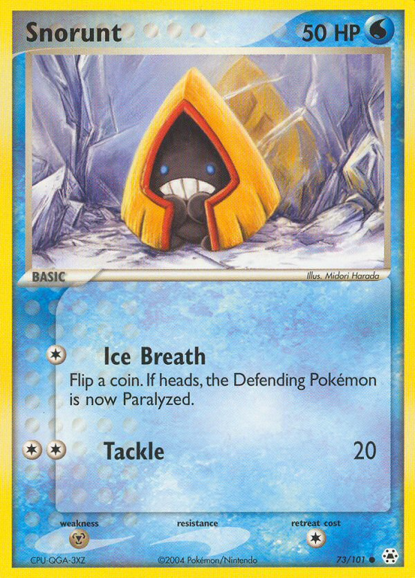 Snorunt - Hidden Legends SET-73