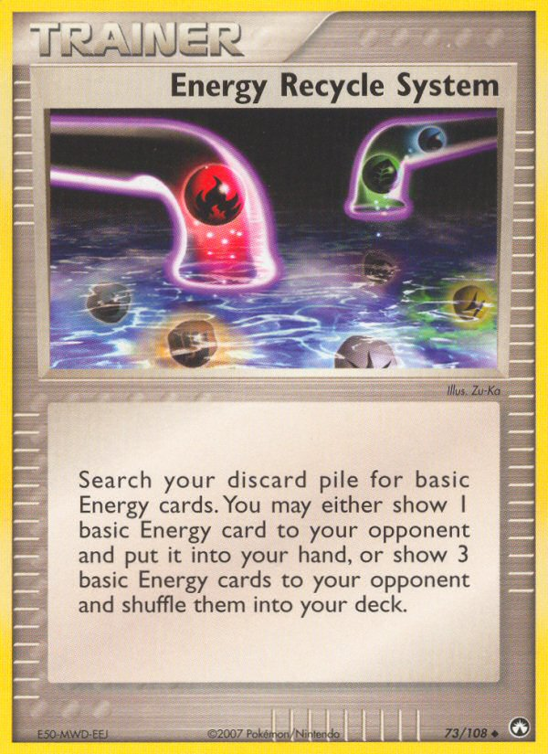 Energy Recycle System - Power Keepers SET-73