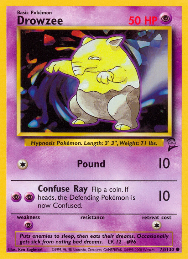 Drowzee - Base SET 2-73