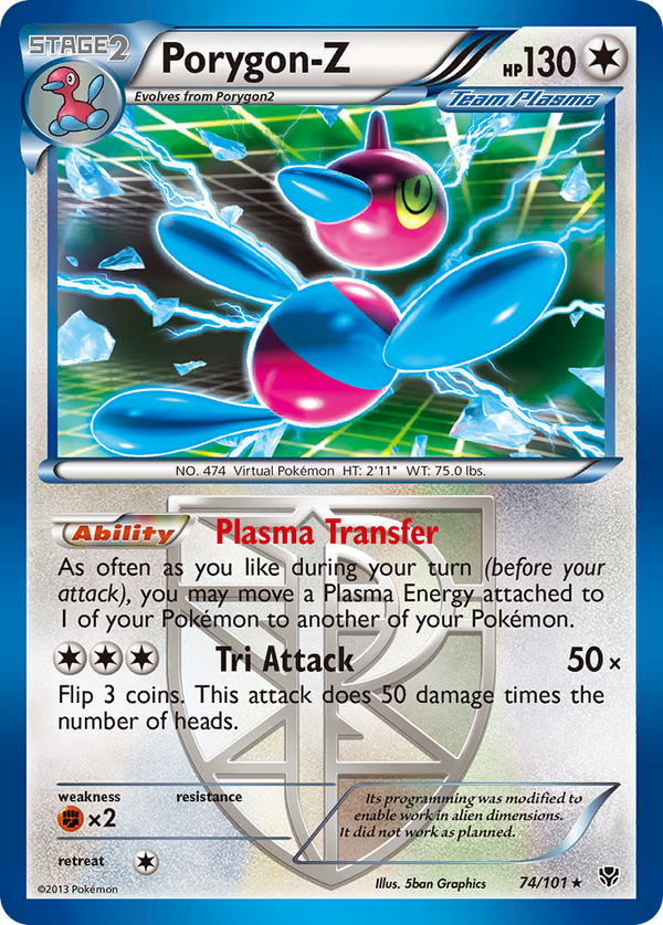 Porygon-Z - Plasma Blast SET-74