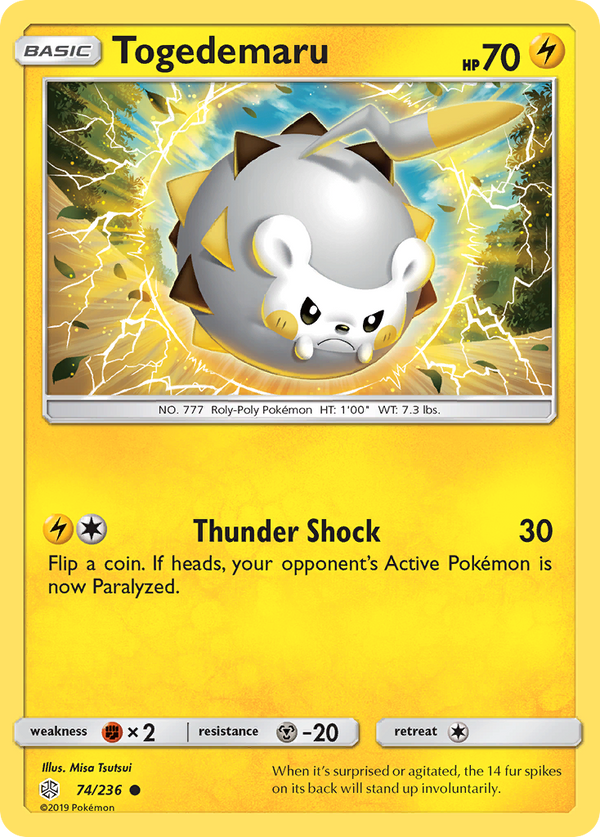 Togedemaru - Cosmic Eclipse SET-74