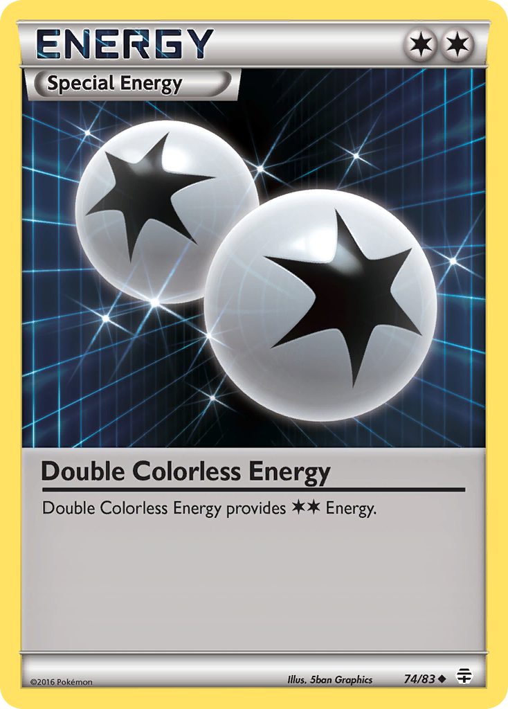 Double Colorless Energy - Generations SET-74