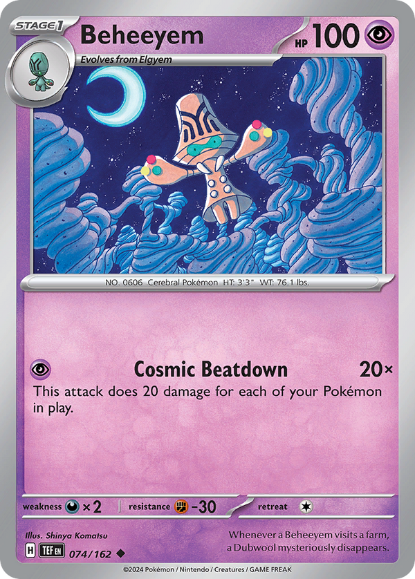 Beheeyem - Temporal Forces SET-74
