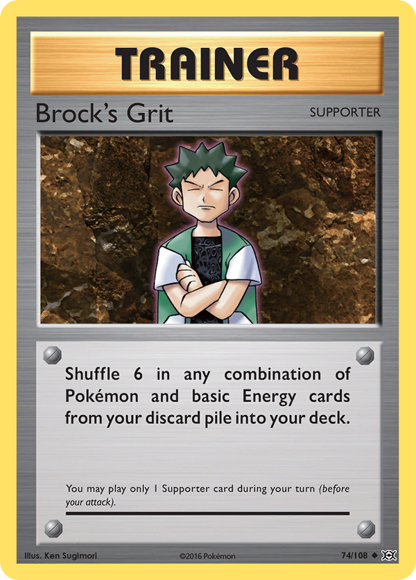 Brock's Grit - Evolutions SET-74