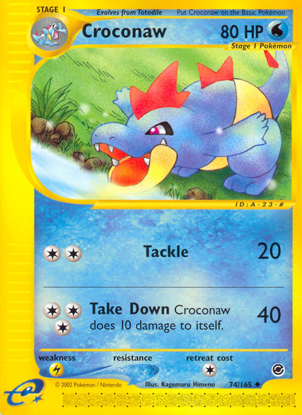 Croconaw - Expedition Base Set SET-74
