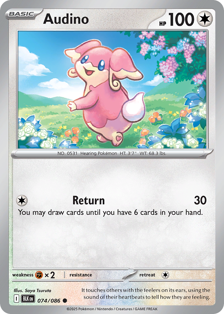 Audino - Black Bolt SET-74