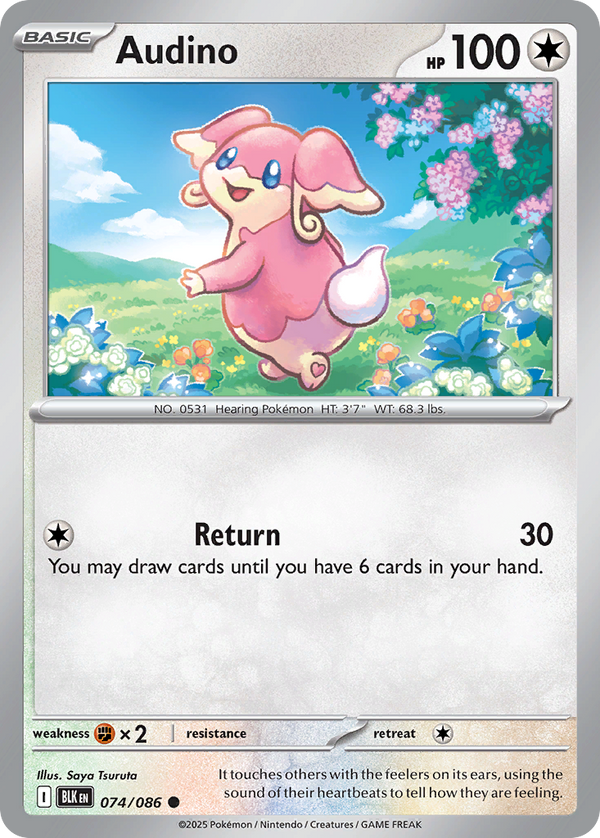 Audino - Black Bolt SET-74