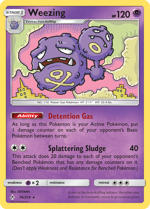 Weezing - Unbroken Bonds SET-74