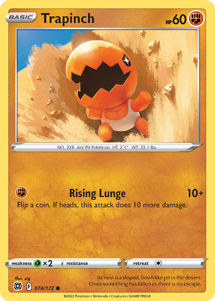 Trapinch - Brilliant Stars SET-74