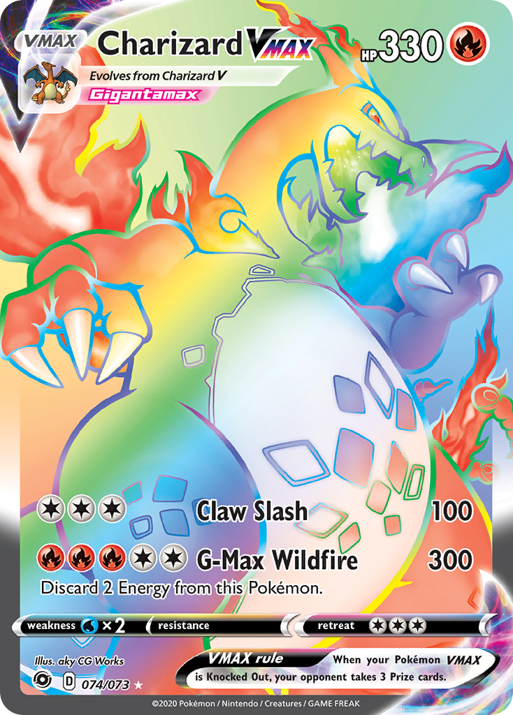 Charizard VMAX - Champion's Path SET-74