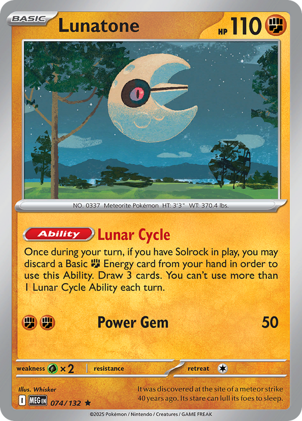 Lunatone - Mega Evolution SET-74