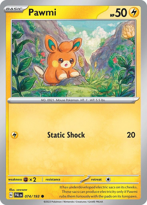 Pawmi - Paldea Evolved SET-74