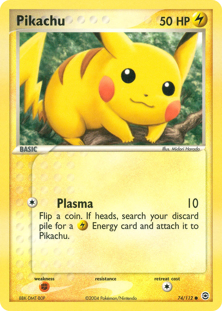 Pikachu - FireRed & LeafGreen SET-74