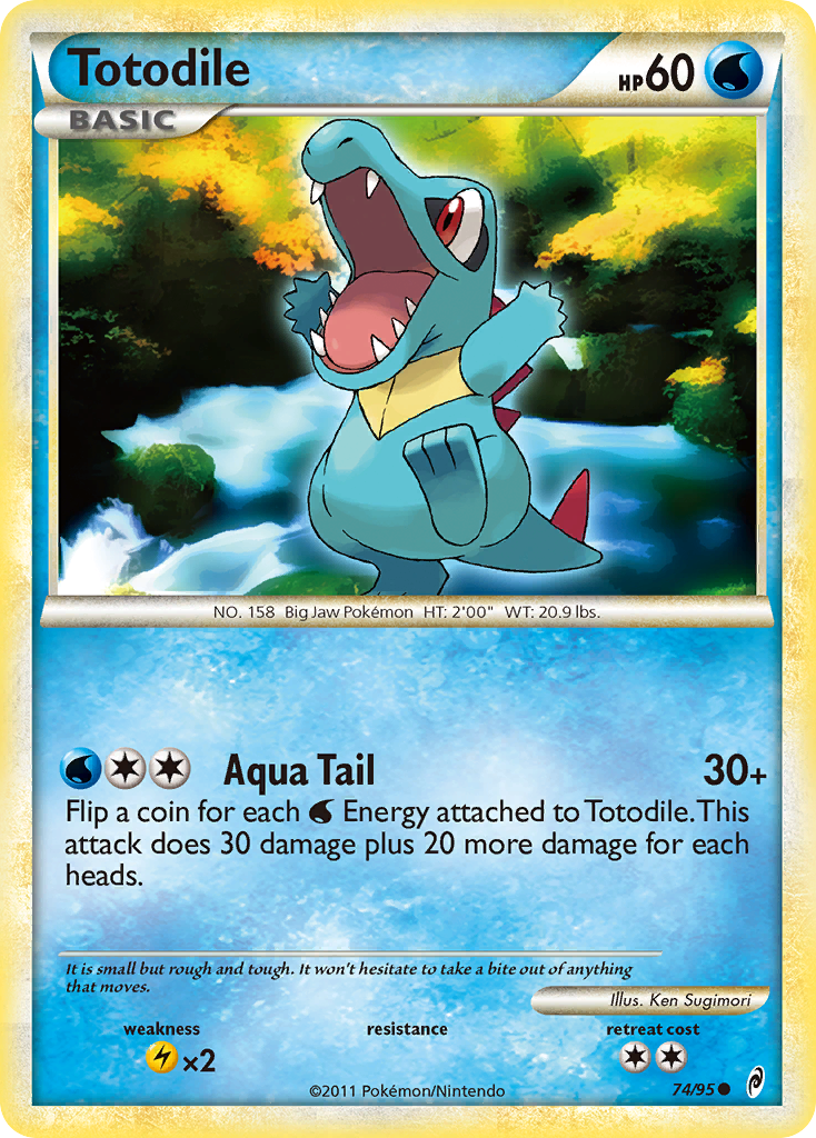 Totodile - Call of Legends SET-74
