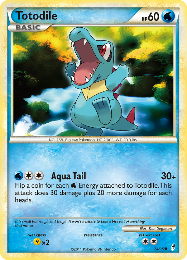 Totodile - Call of Legends SET-74