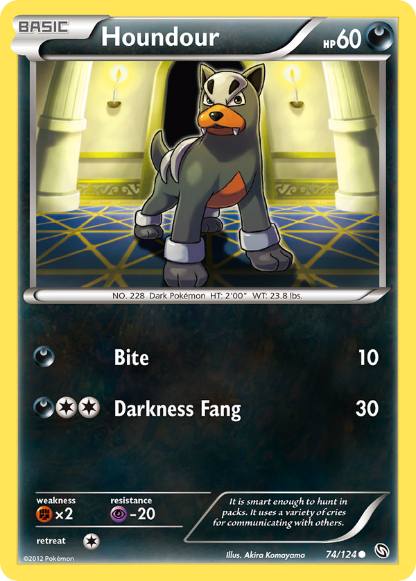 Houndour - Dragons Exalted SET-74