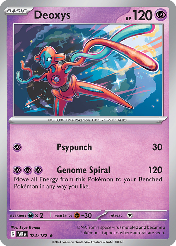 Deoxys - Paradox Rift SET-74