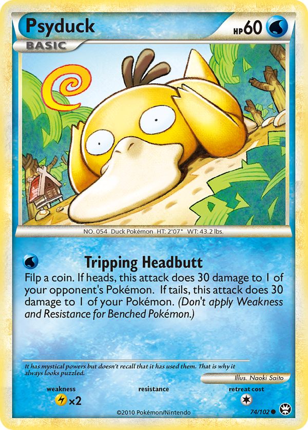 Psyduck - HS Triumphant SET-74