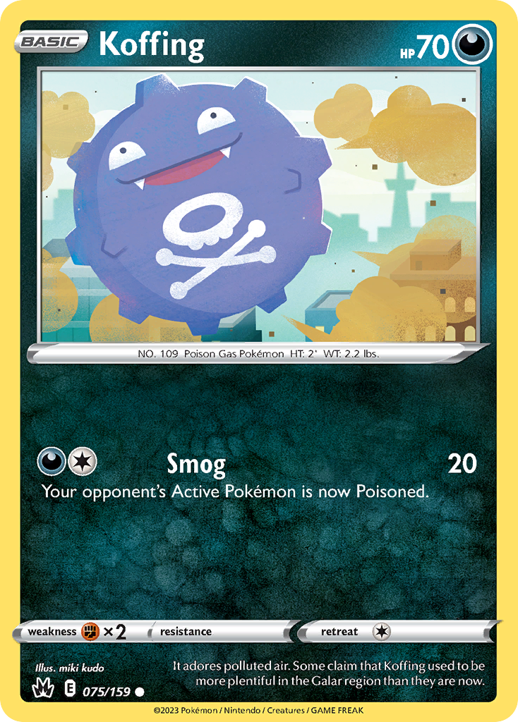 Koffing - Crown Zenith SET-75