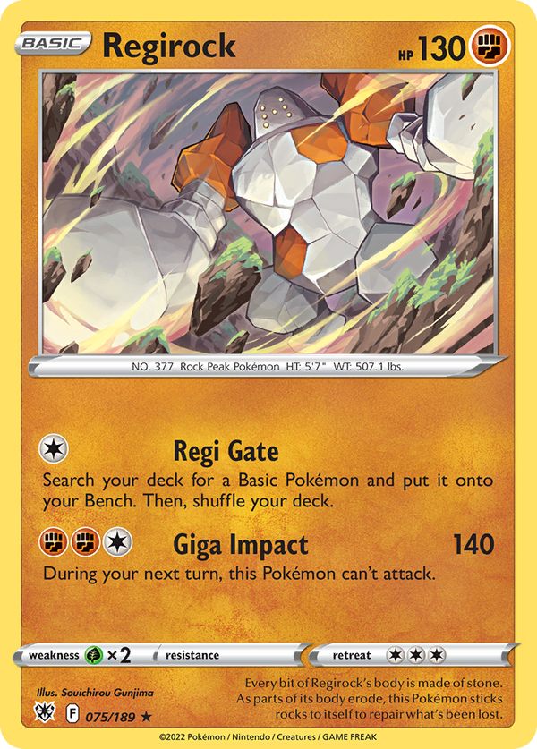 Regirock - Astral Radiance SET-75