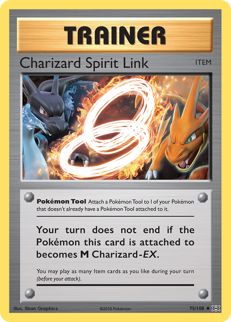 Charizard Spirit Link - Evolutions SET-75