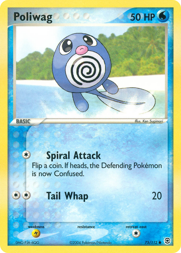 Poliwag - FireRed & LeafGreen SET-75