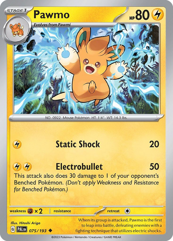 Pawmo - Paldea Evolved SET-75