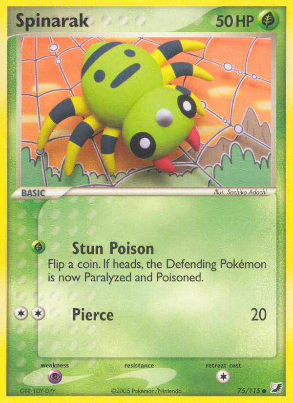 Spinarak - Unseen Forces SET-75