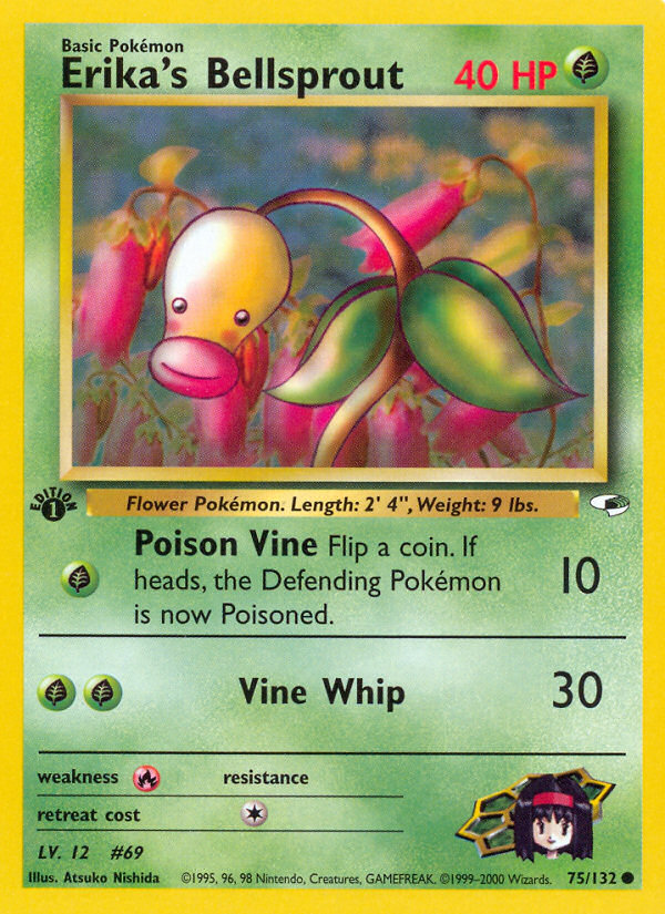 Erika's Bellsprout - Gym Heroes SET-75