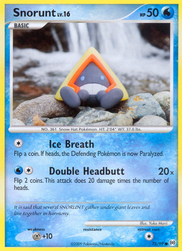 Snorunt - Arceus SET-75