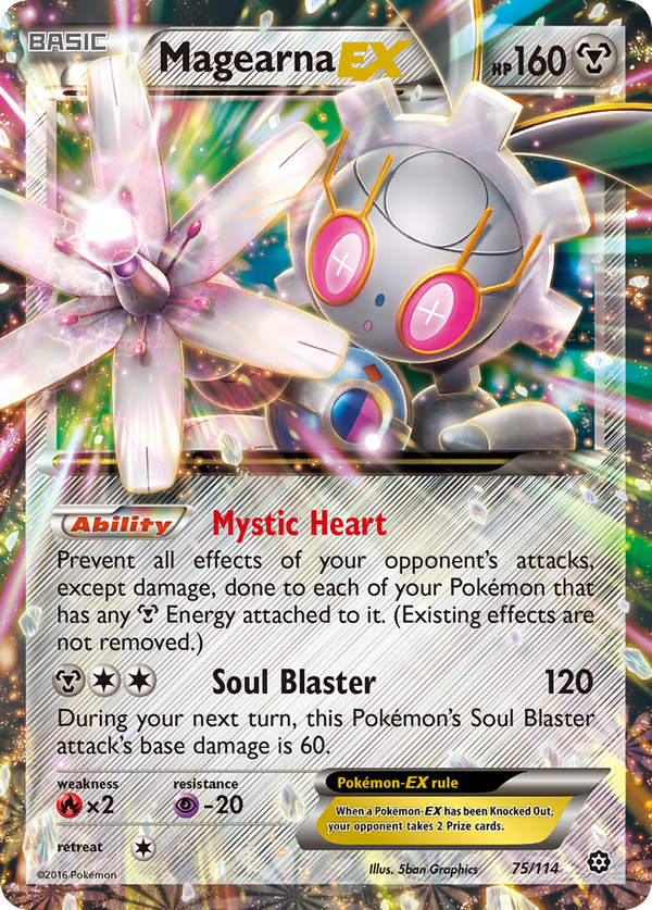 Magearna-EX - Steam Siege SET-75