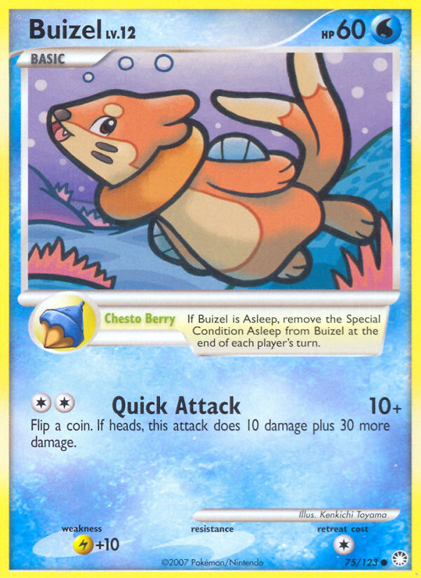 Buizel - Mysterious Treasures SET-75