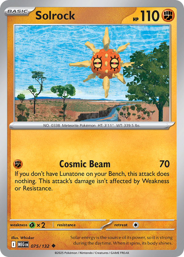 Solrock - Mega Evolution SET-75