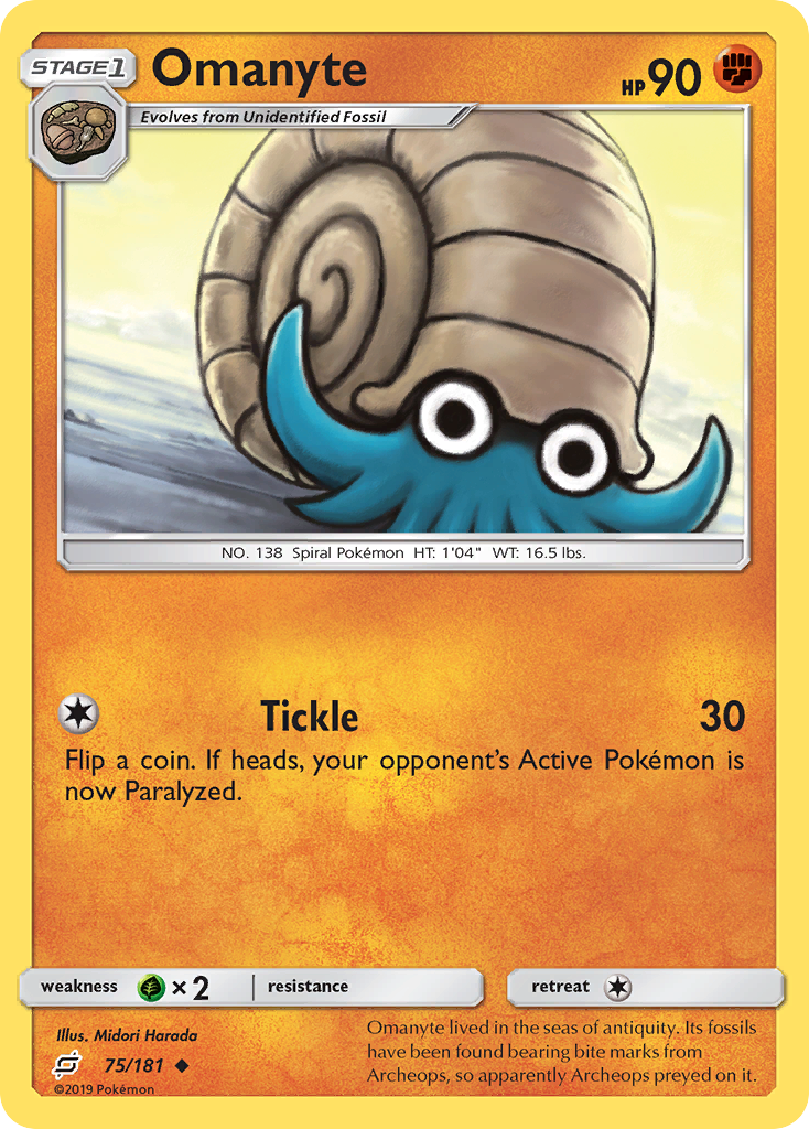 Omanyte - Team Up SET-75